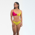 Wanda verde/fucsia Bikini