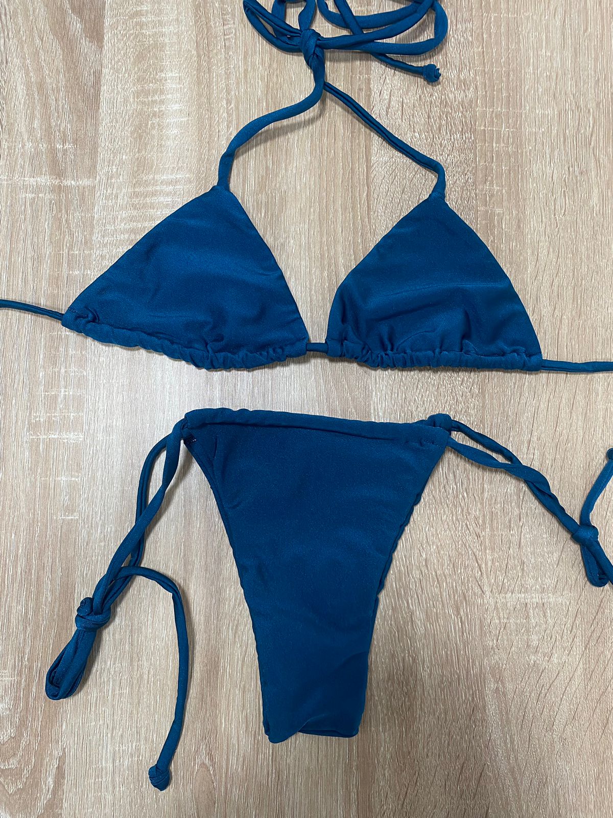 Triángulo Bronceo verde  Bikini