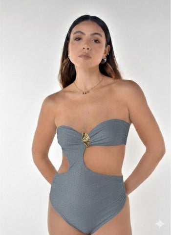 Oceana Grey One Piece